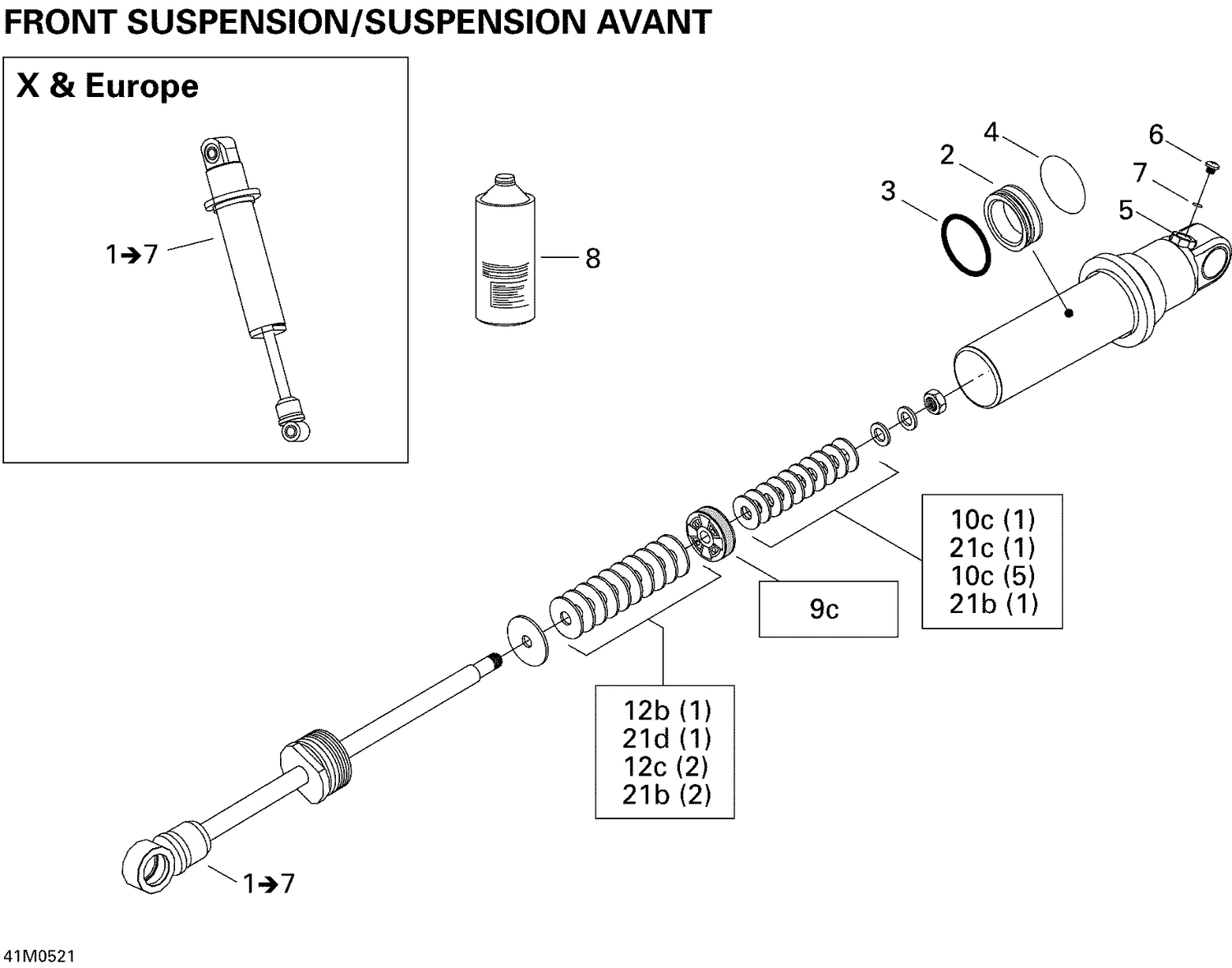 07- Take Apart Shock, Front X & Europe