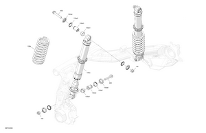 05- Suspension - Rear Shocks - Built Up To December 31st 2022 Schematic