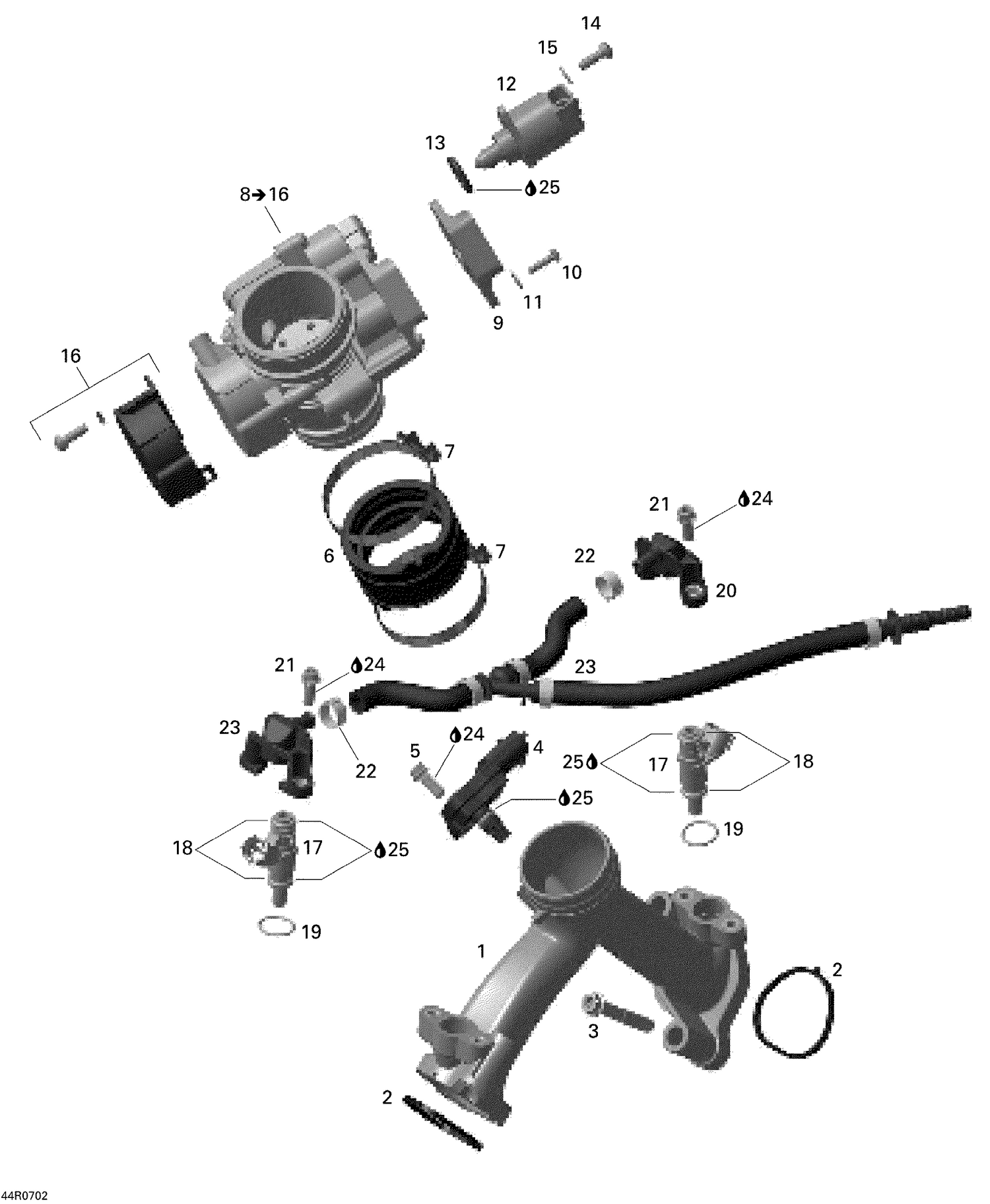 01- Intake Manifold And Throttle Body