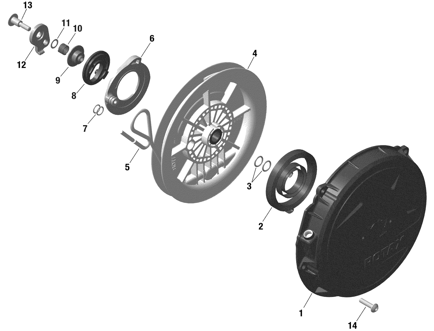 01- Rotax - Rewind Starter