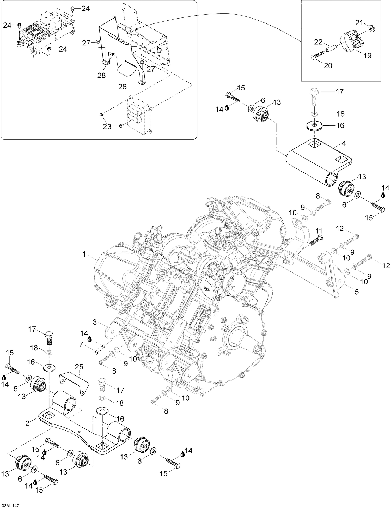 01- Engine And Engine Support