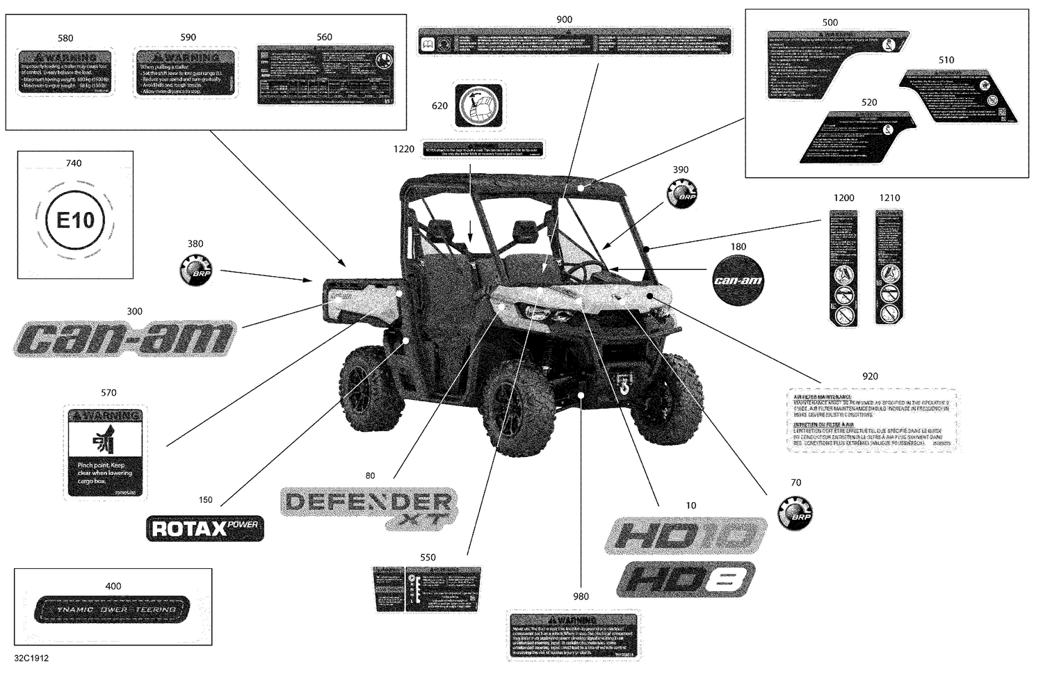 09- Decals - HD10 - XT