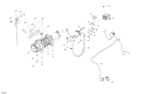 08- Electric - Winch Schematic