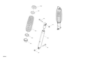 05- Suspension - Rear Shocks Schematic