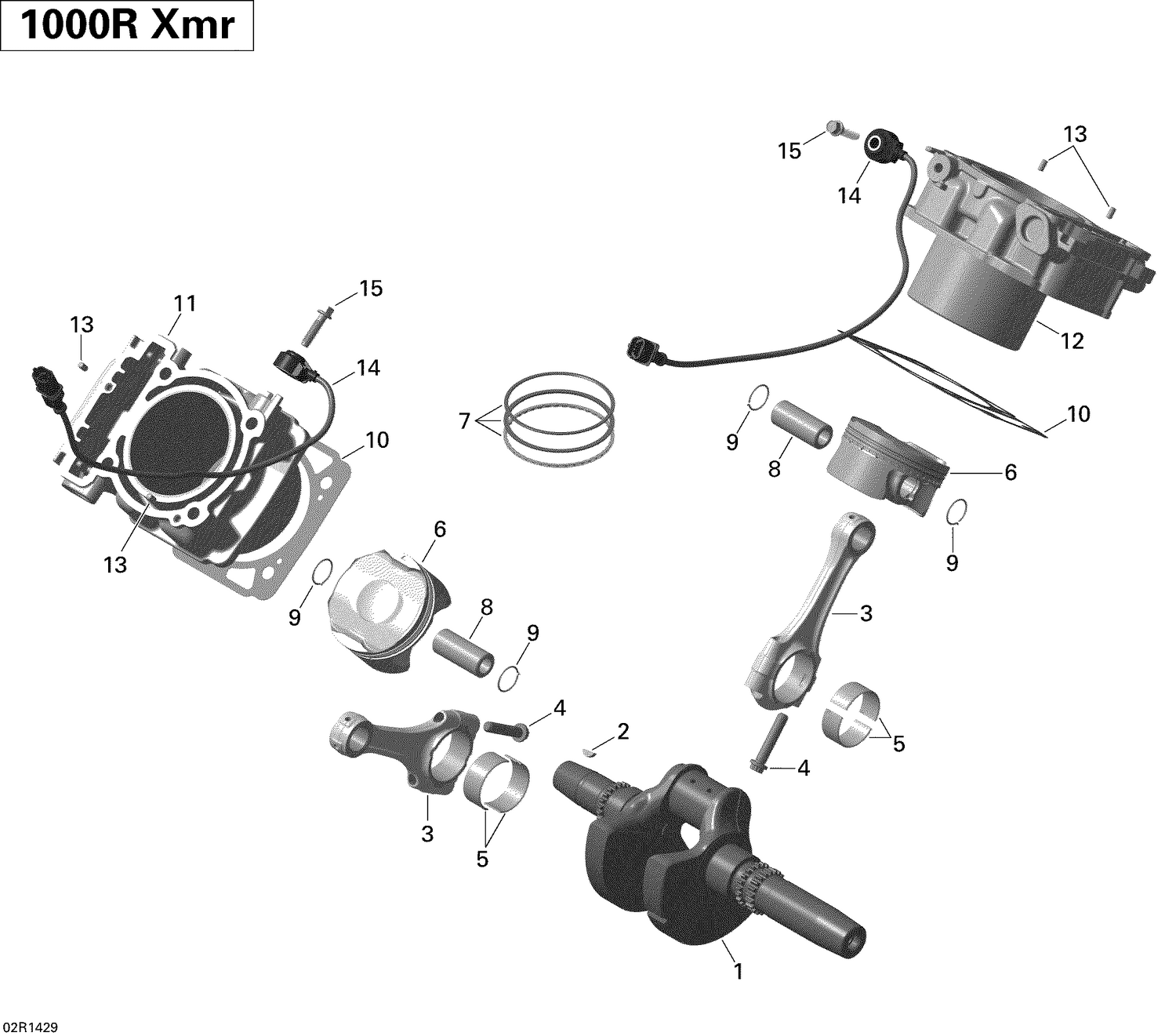 01- Crankshaft, Piston And Cylinder _02R1429