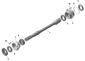 01- Rotax - Drive Shaft Schematic