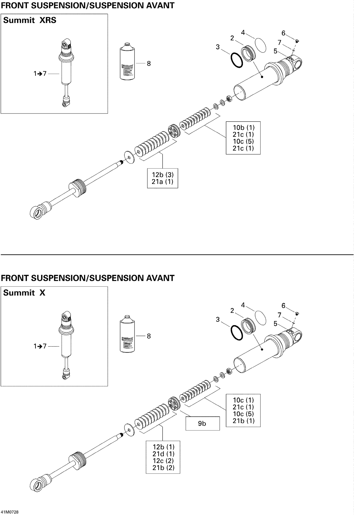 07- Take Apart Shock, Front XRS