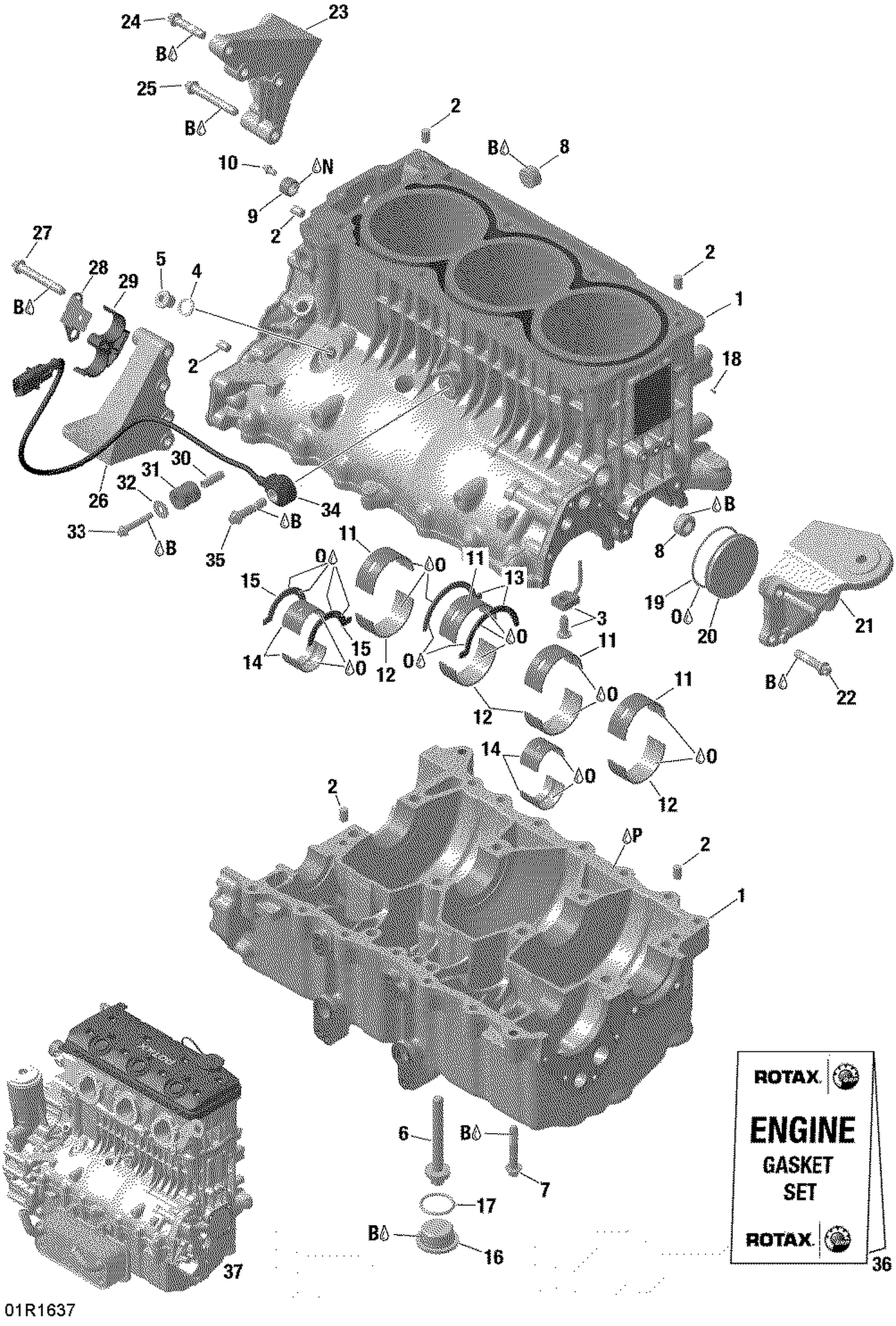 01- Crankcase - 300