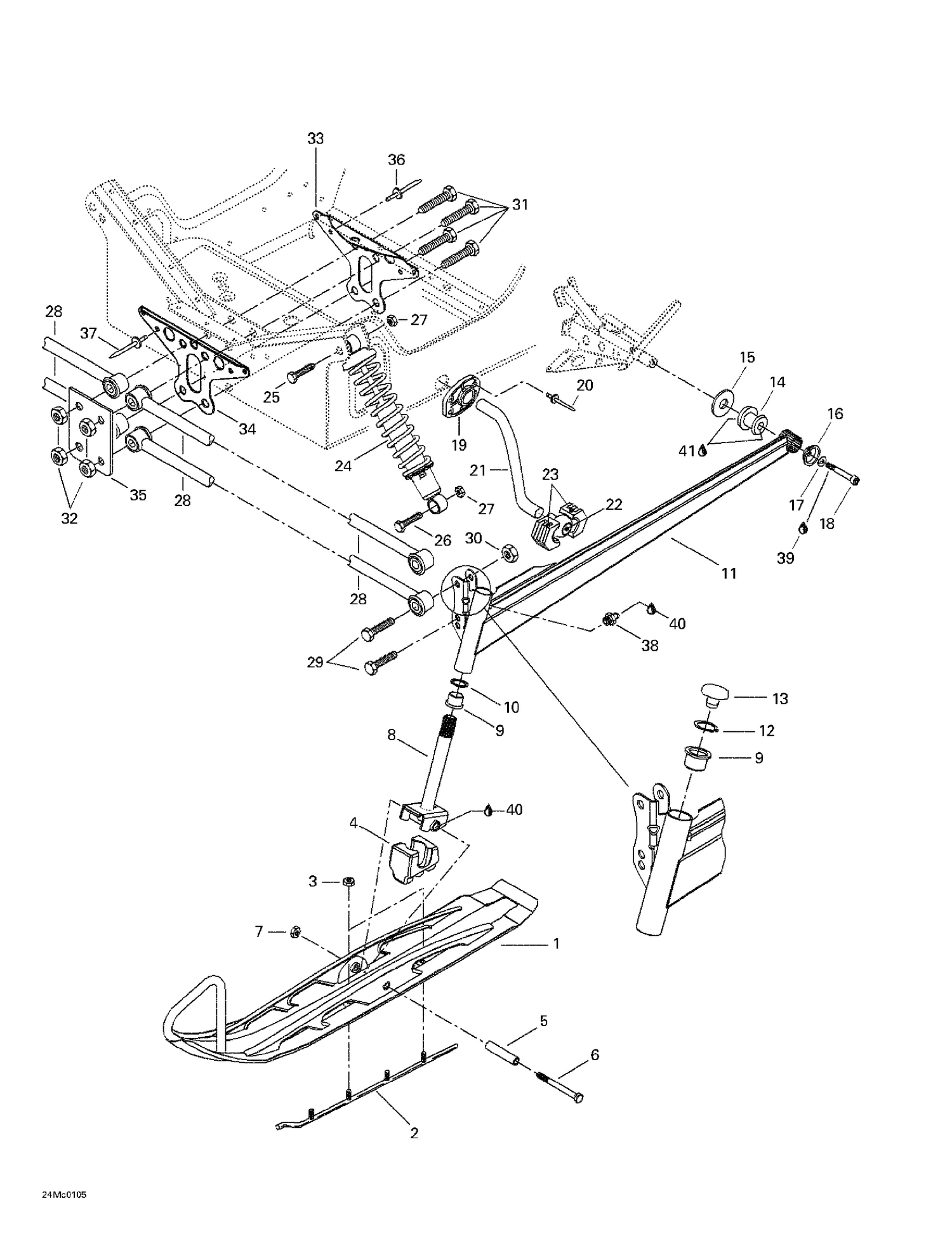 07- Front Suspension And Ski