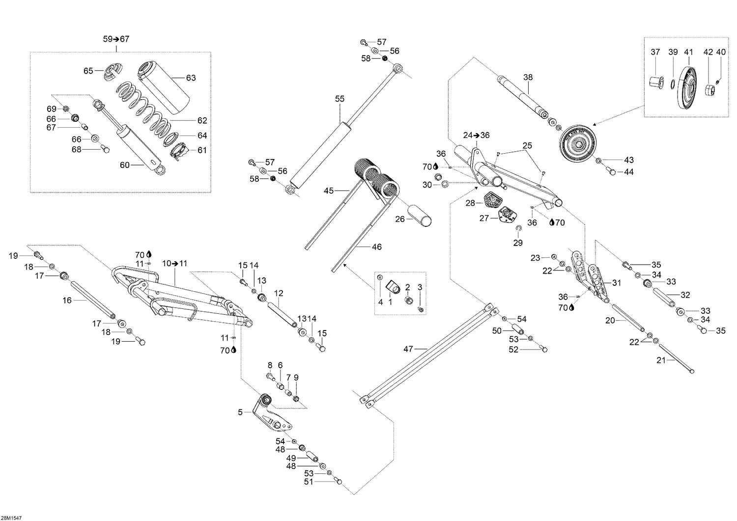 08- Rear Suspension B_28M1547