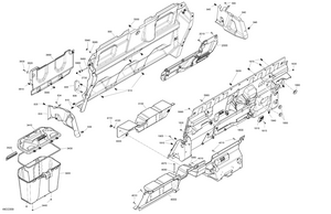 07- Cab Interior - Back Wall Schematic