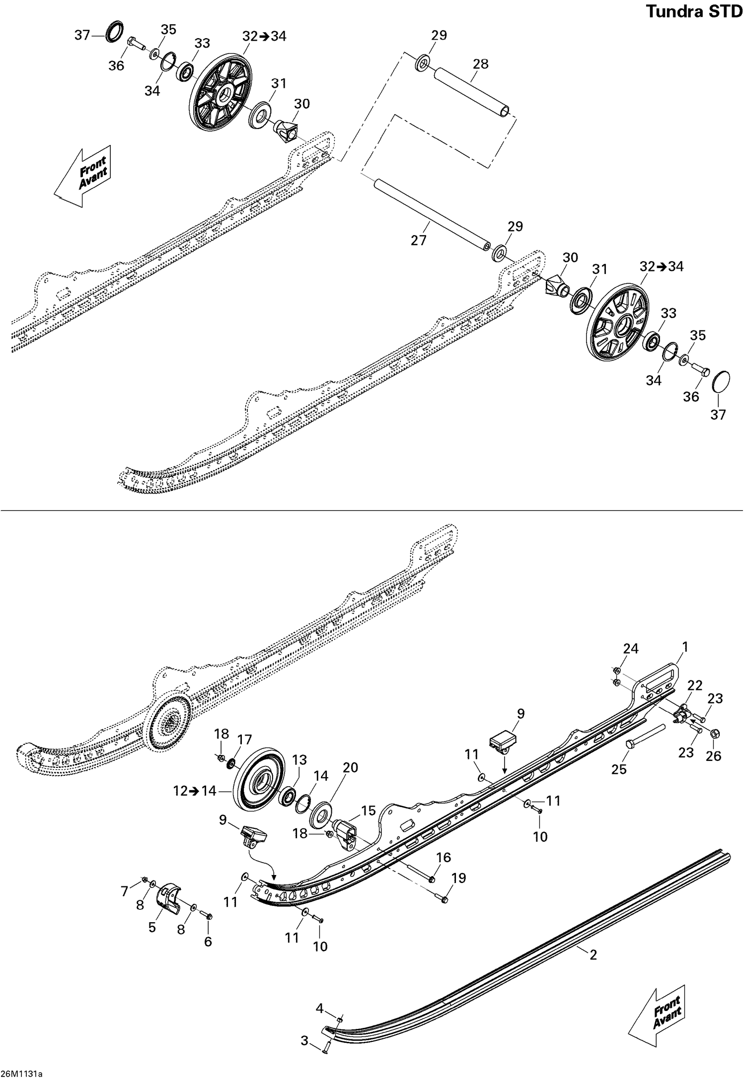08- Rear Suspension STD 137"