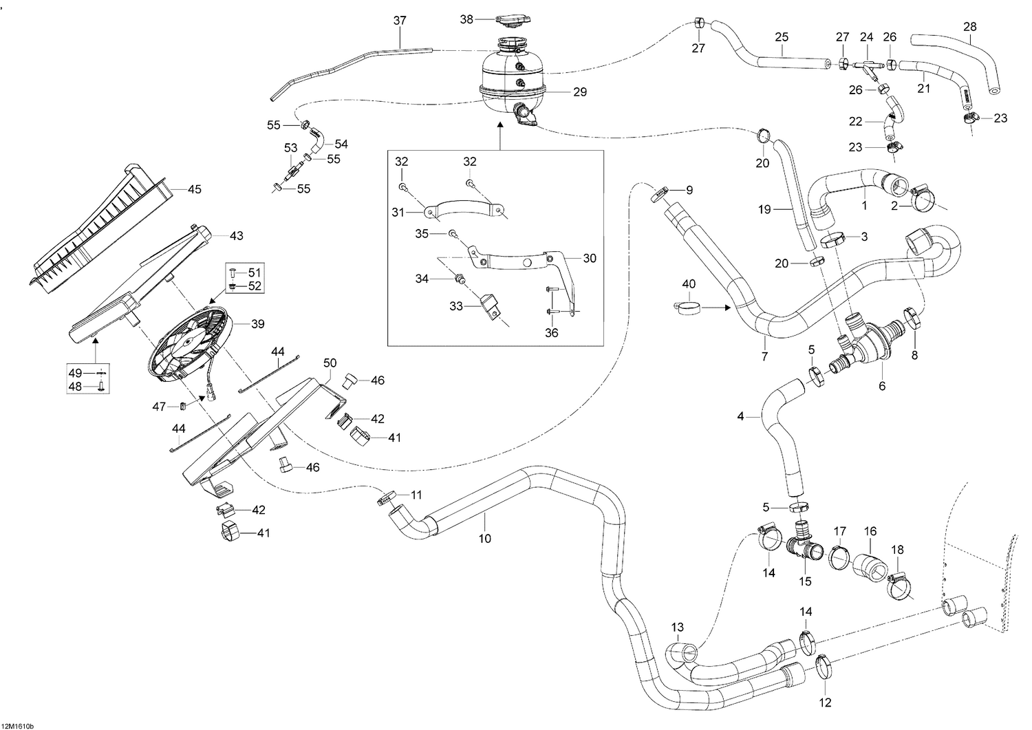 01- Cooling System - 800 E-TEC