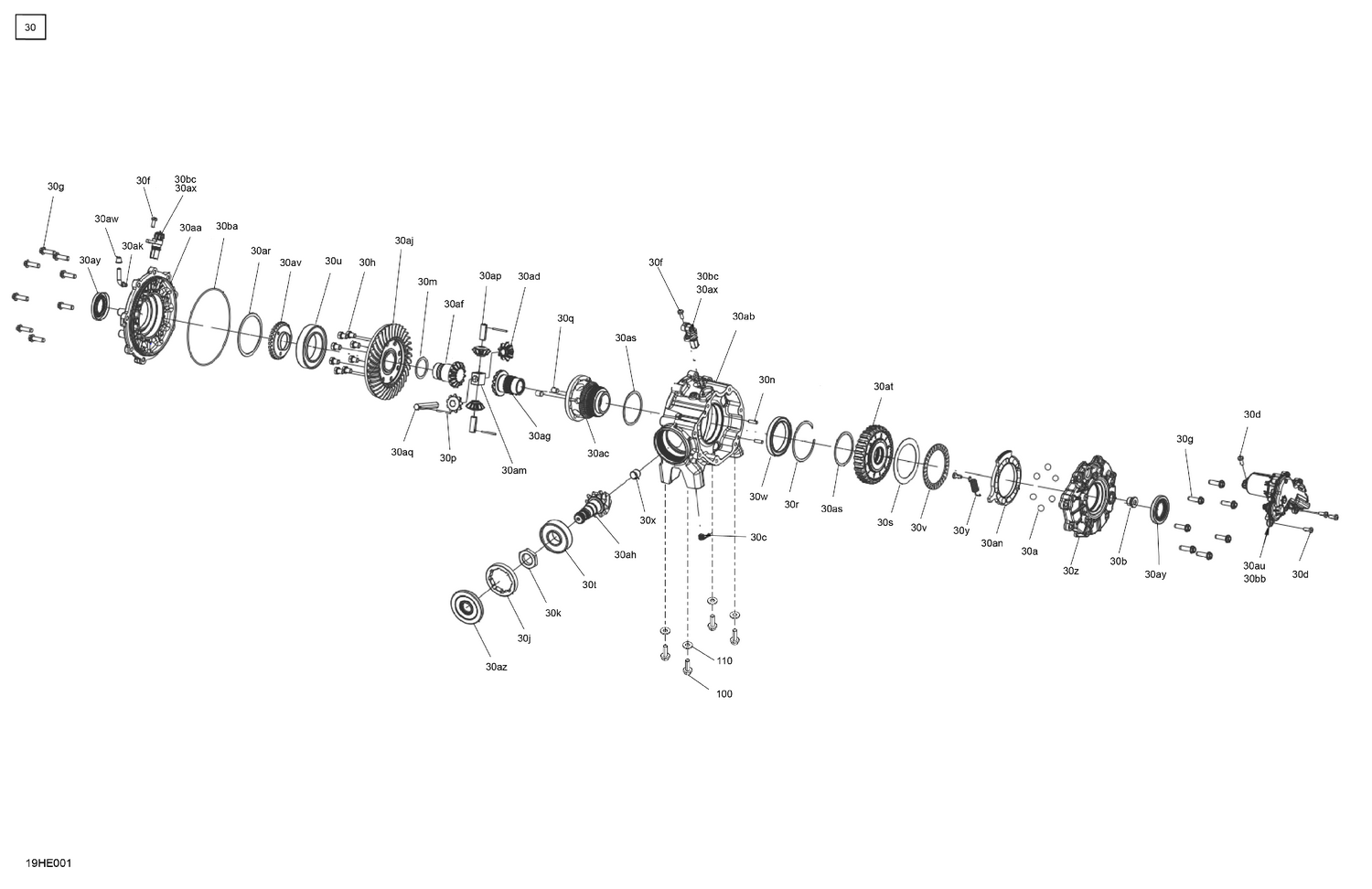 04- Drive - Front - Differential Parts