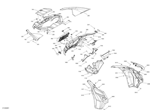 09- Body - Front Section - Xds - Mineral Gray Satin Schematic