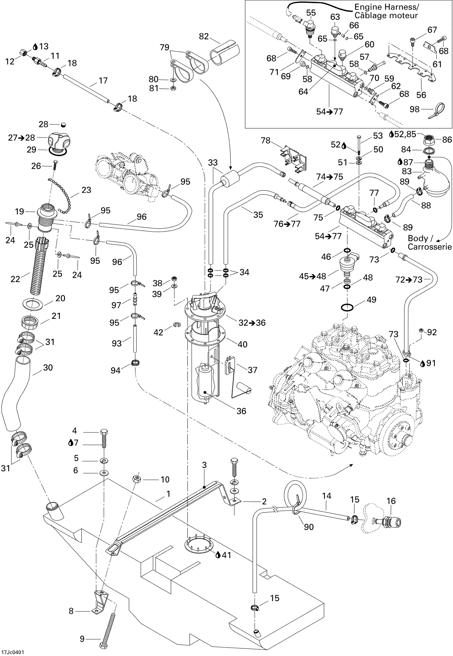 Assembly diagram