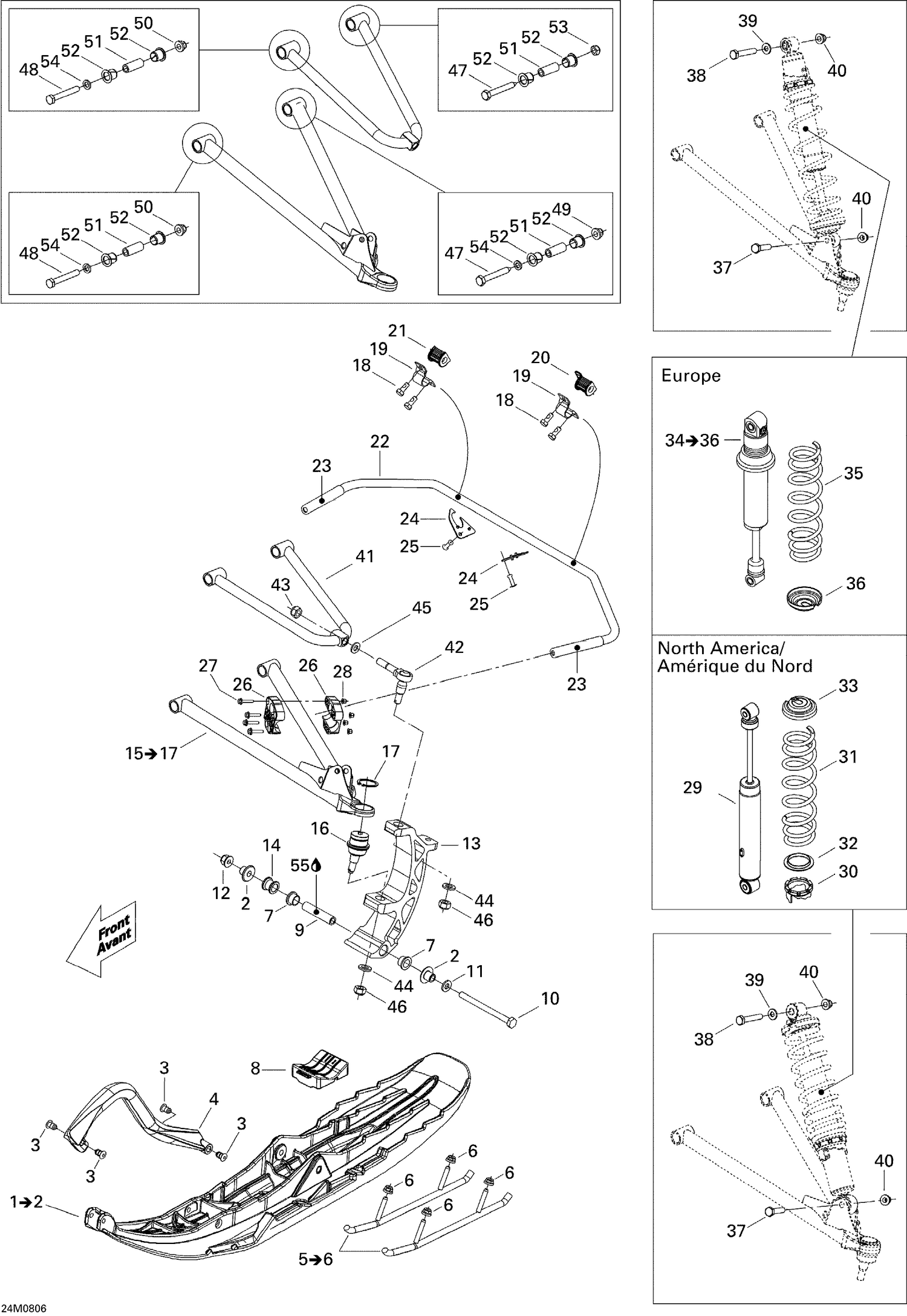07- Front Suspension And Ski