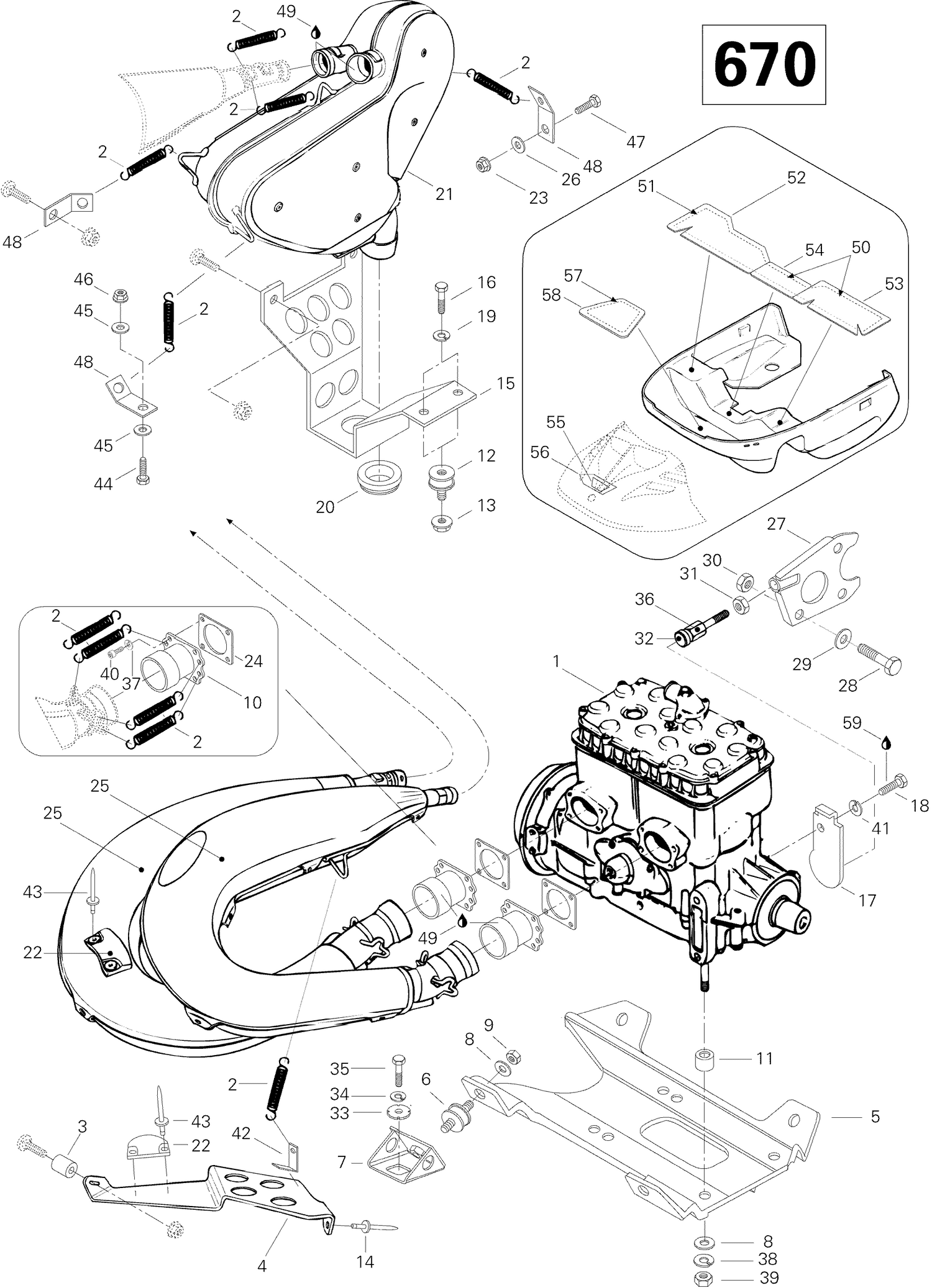 01- Engine And Engine Support 670