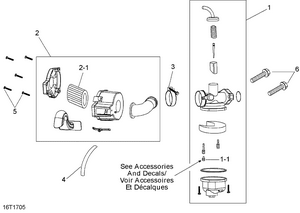 02- Carburetor And Air Cleaner Schematic