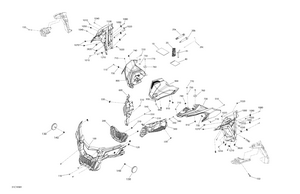 09- Body Maverick Trail - 800  -  Front Section Schematic