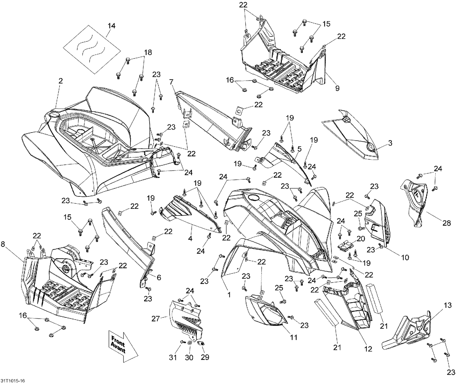 Assembly diagram