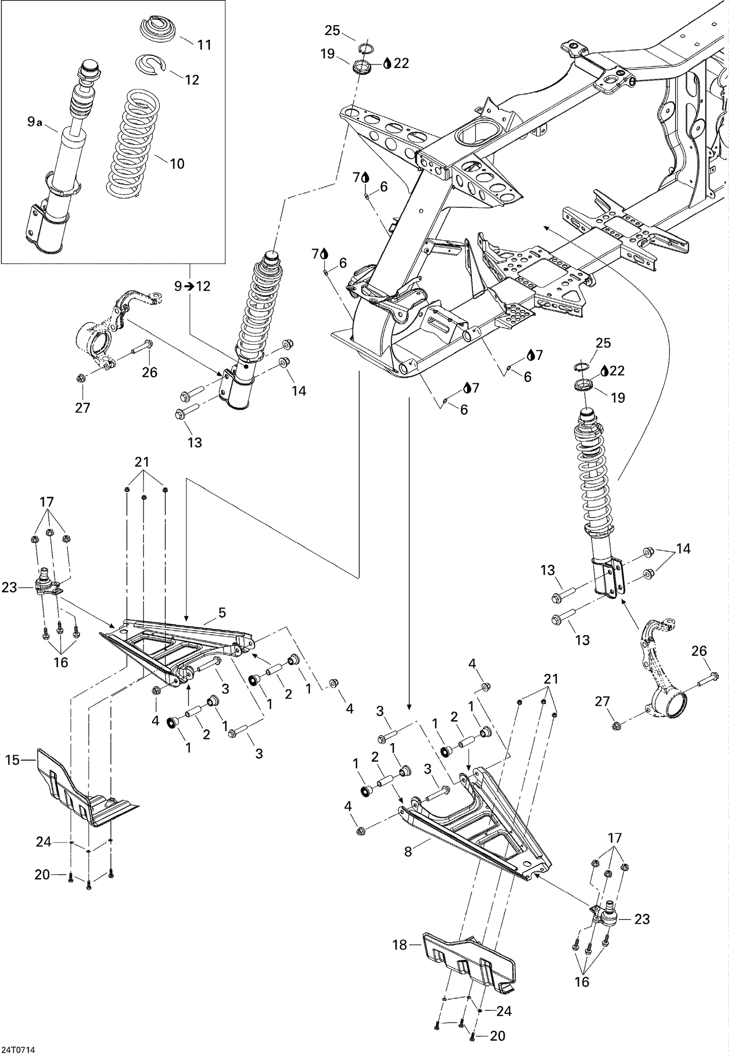 07- Front Suspension XT
