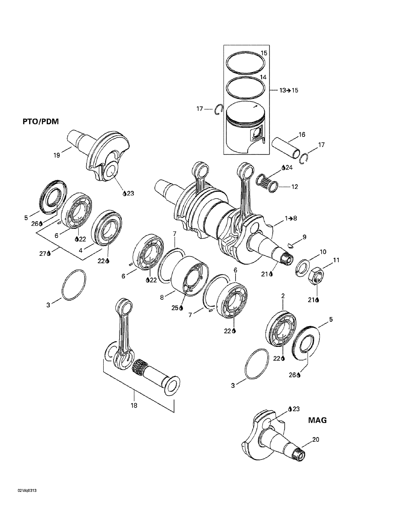 01- Crankshaft And Pistons