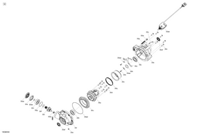 04- Drive - Front - Differential Parts Schematic