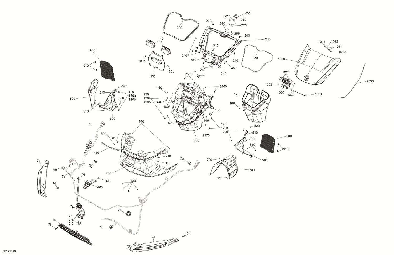 07- Body - Front Storage Tray
