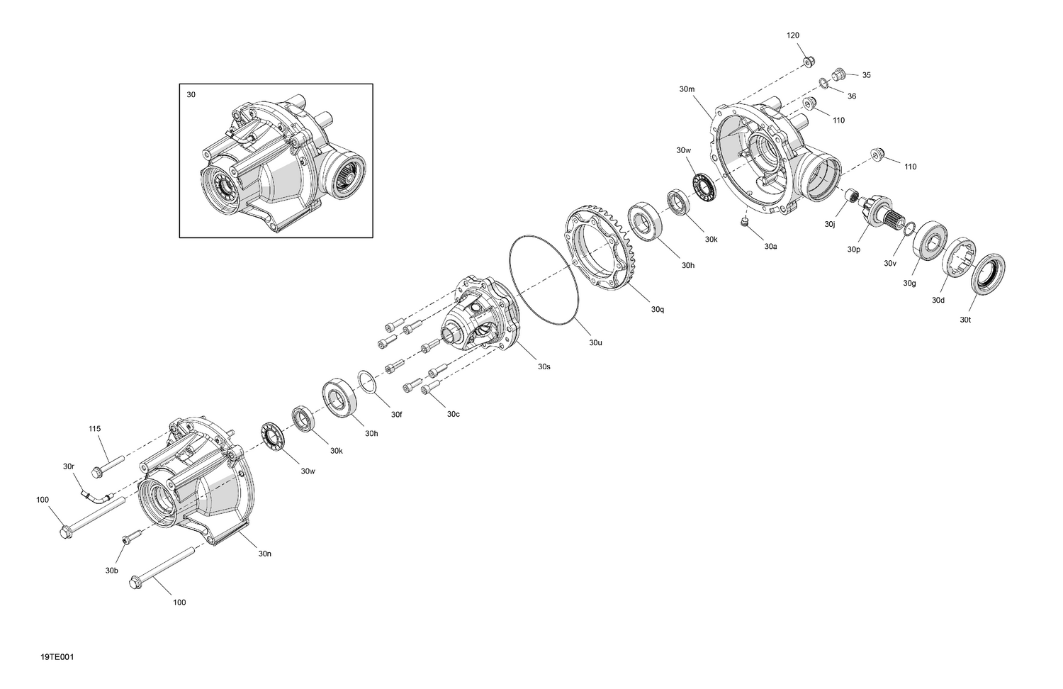 04- Drive - Front - Differential Parts