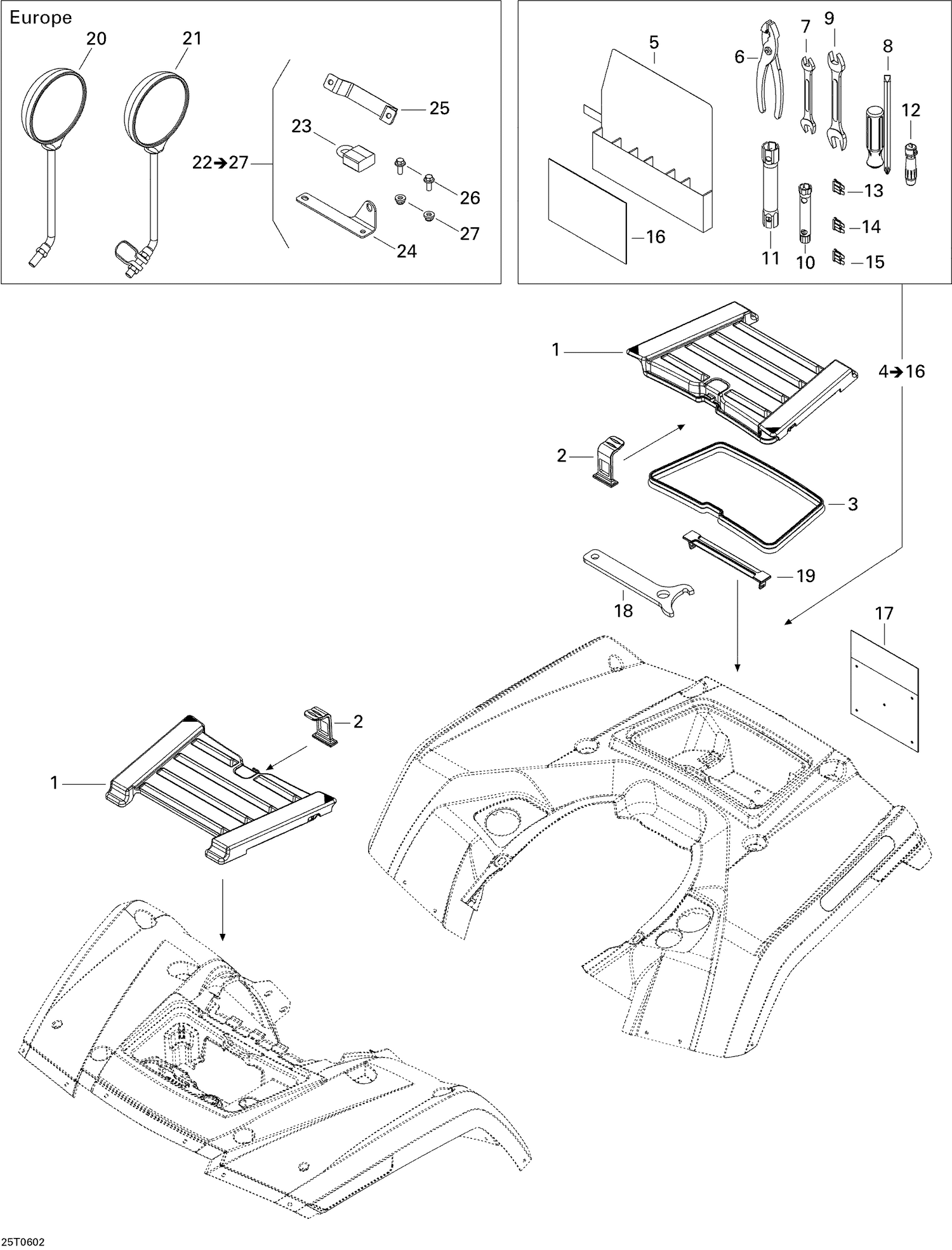 09- Front and Rear Trays