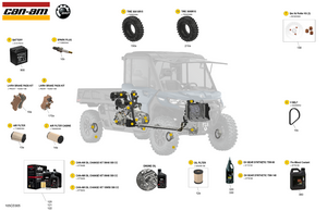00- Service - Maintenance Parts & Fluids Schematic