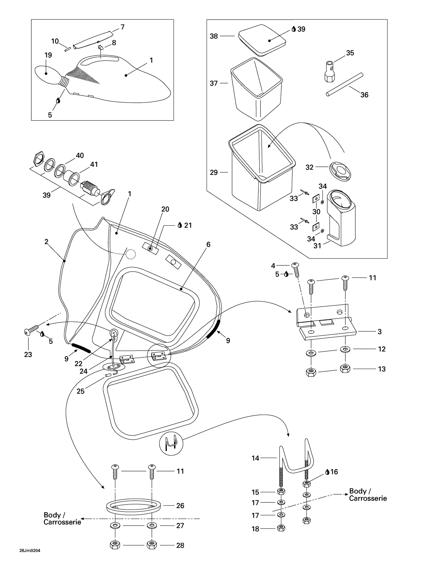 09- Front Storage Compartment