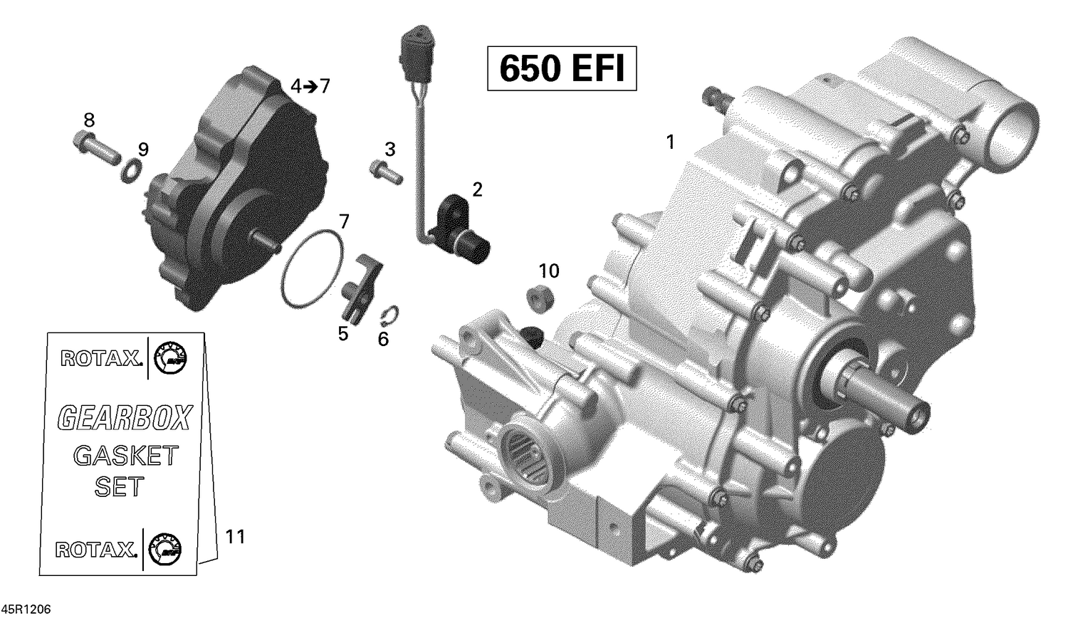 01- Gear Box Assy and 4x4 Actuator