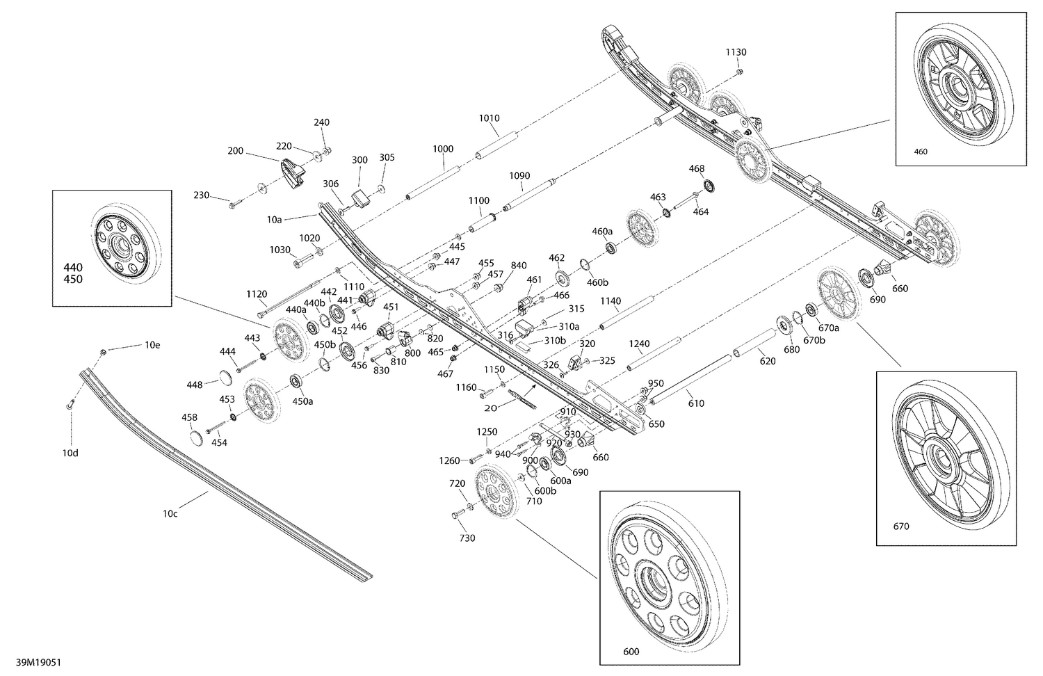 08- Rear Suspension - XRS - Lower Section