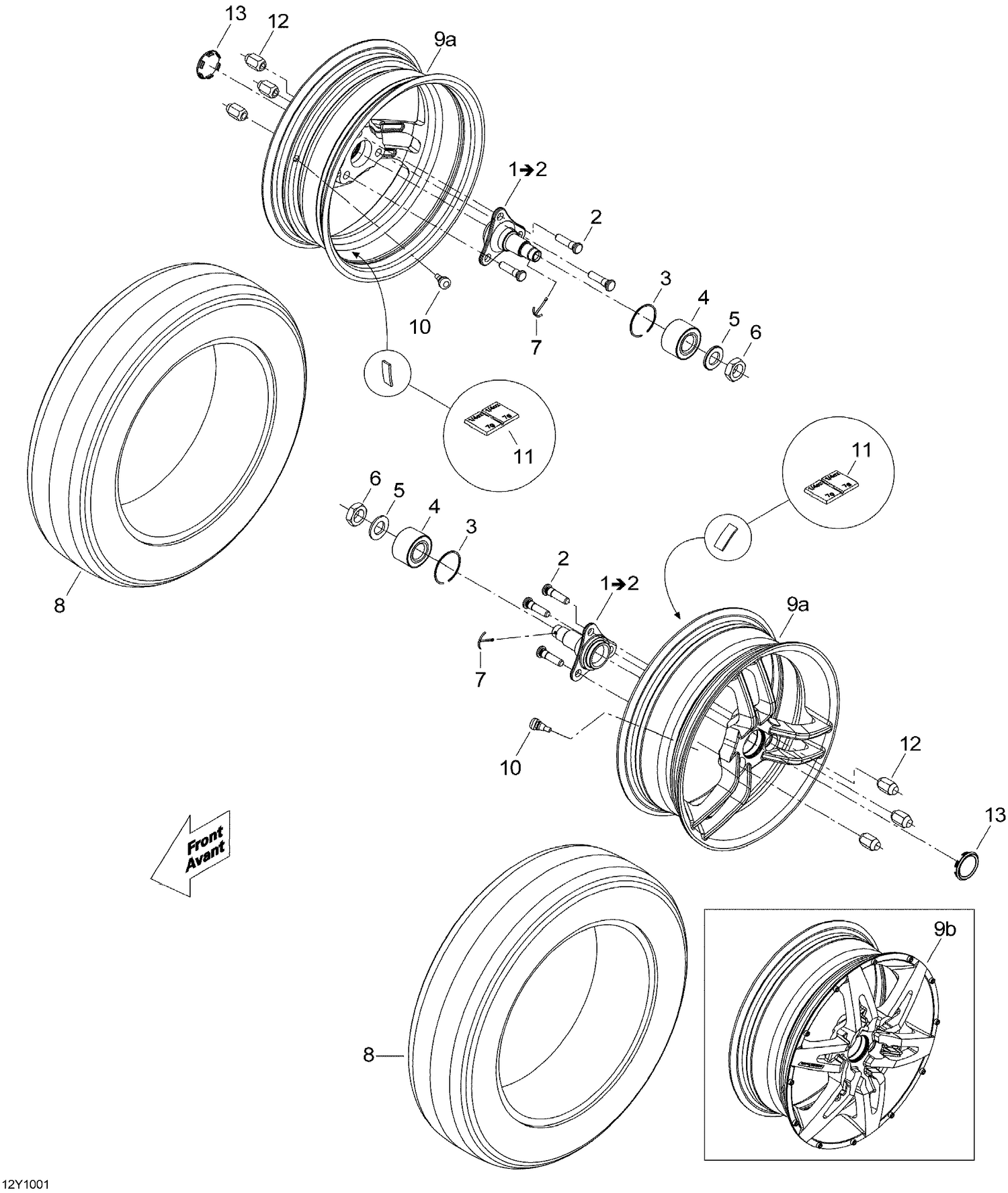 07- Drive System, Front