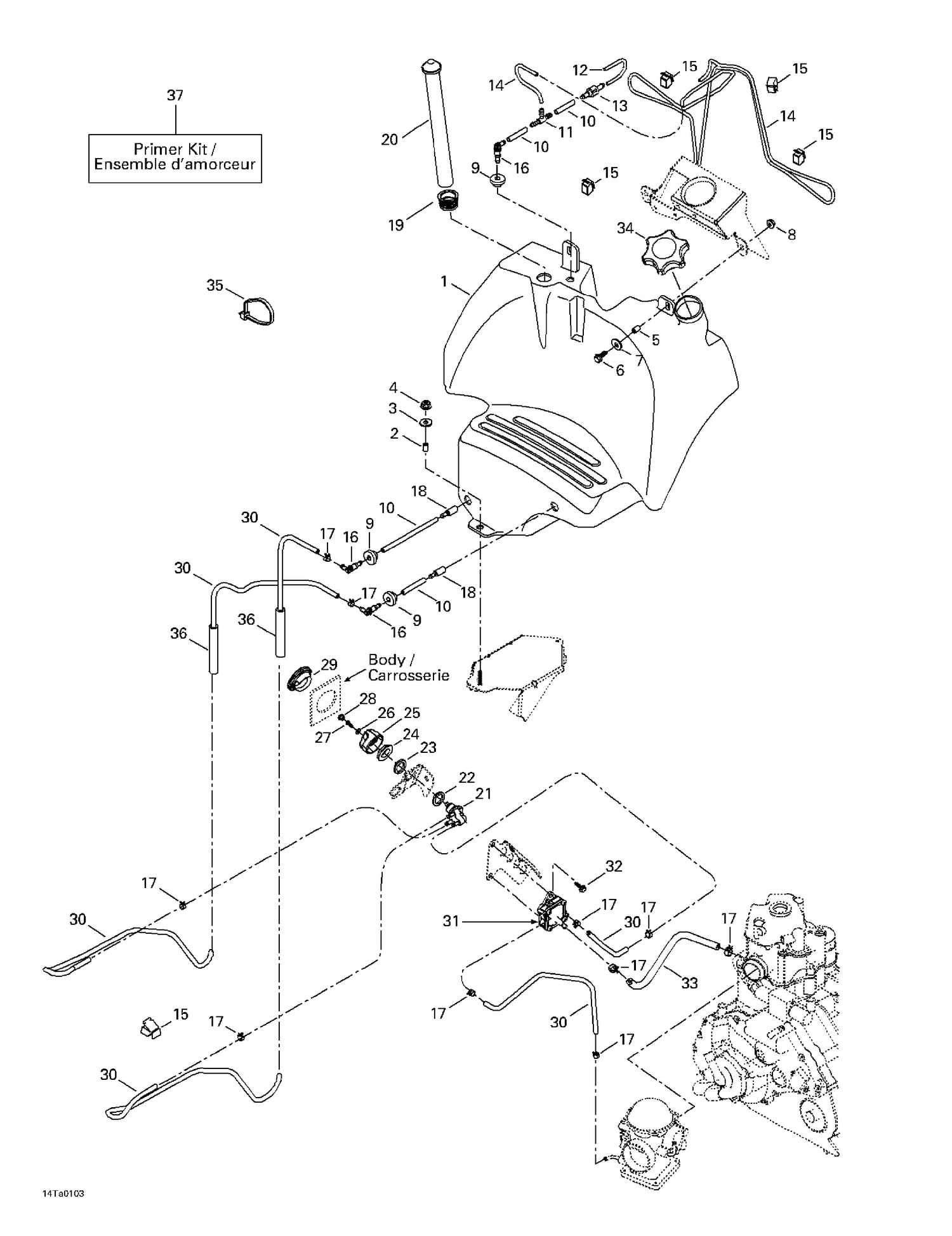 Assembly diagram