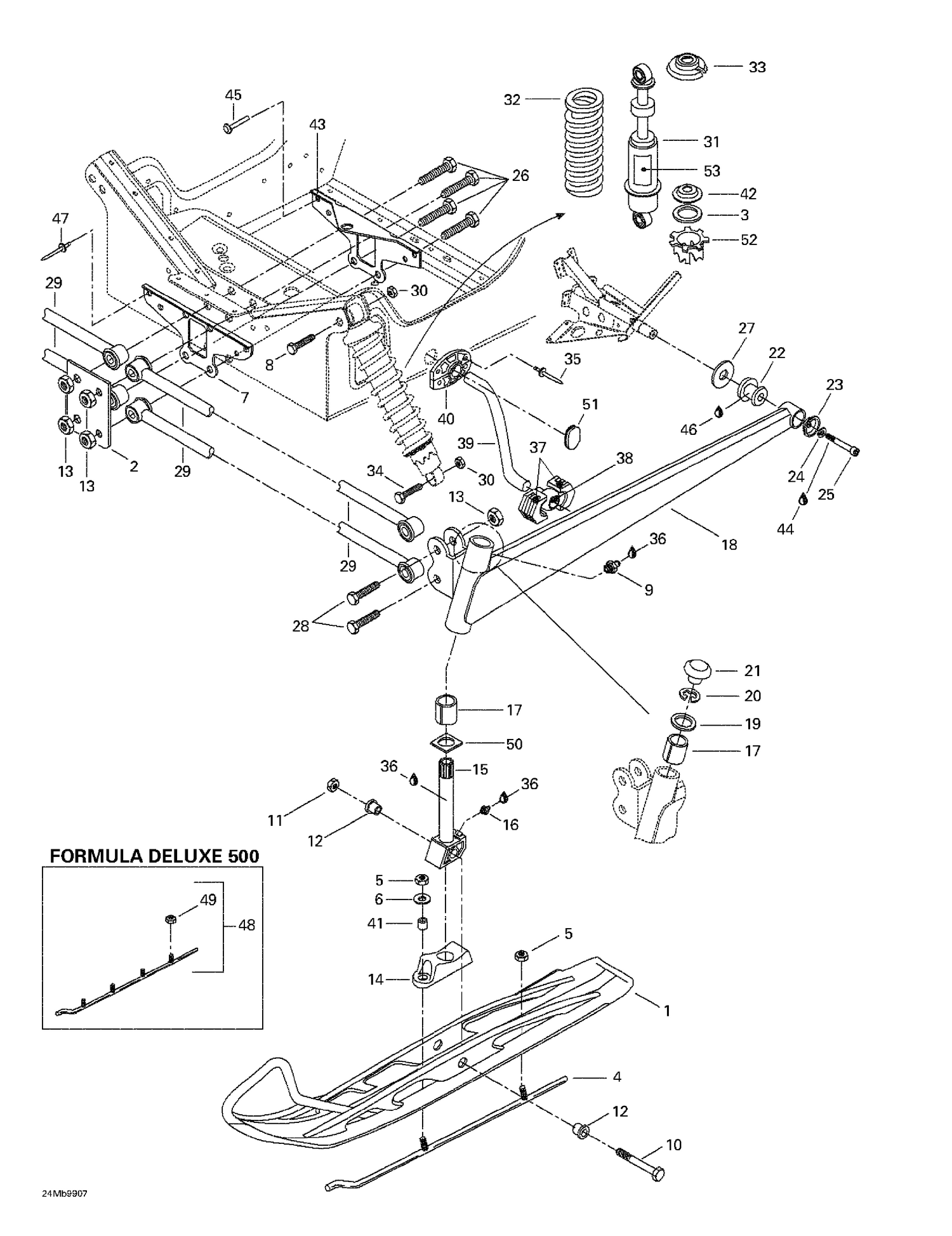 07- Front Suspension And Ski