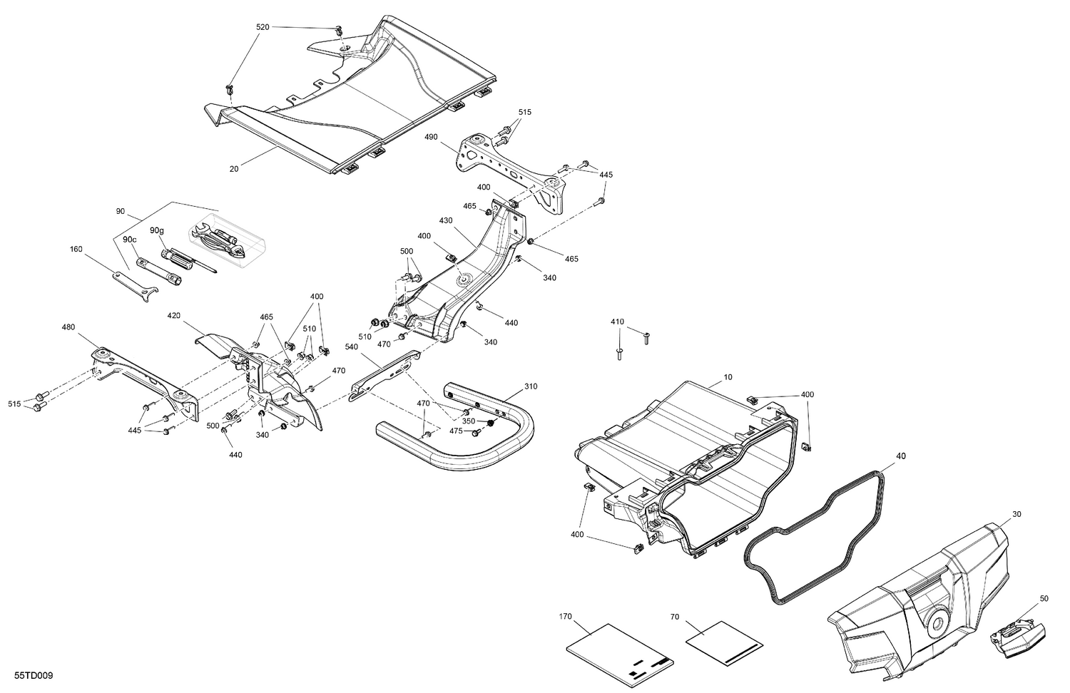 07- Body - Front Storage Tray