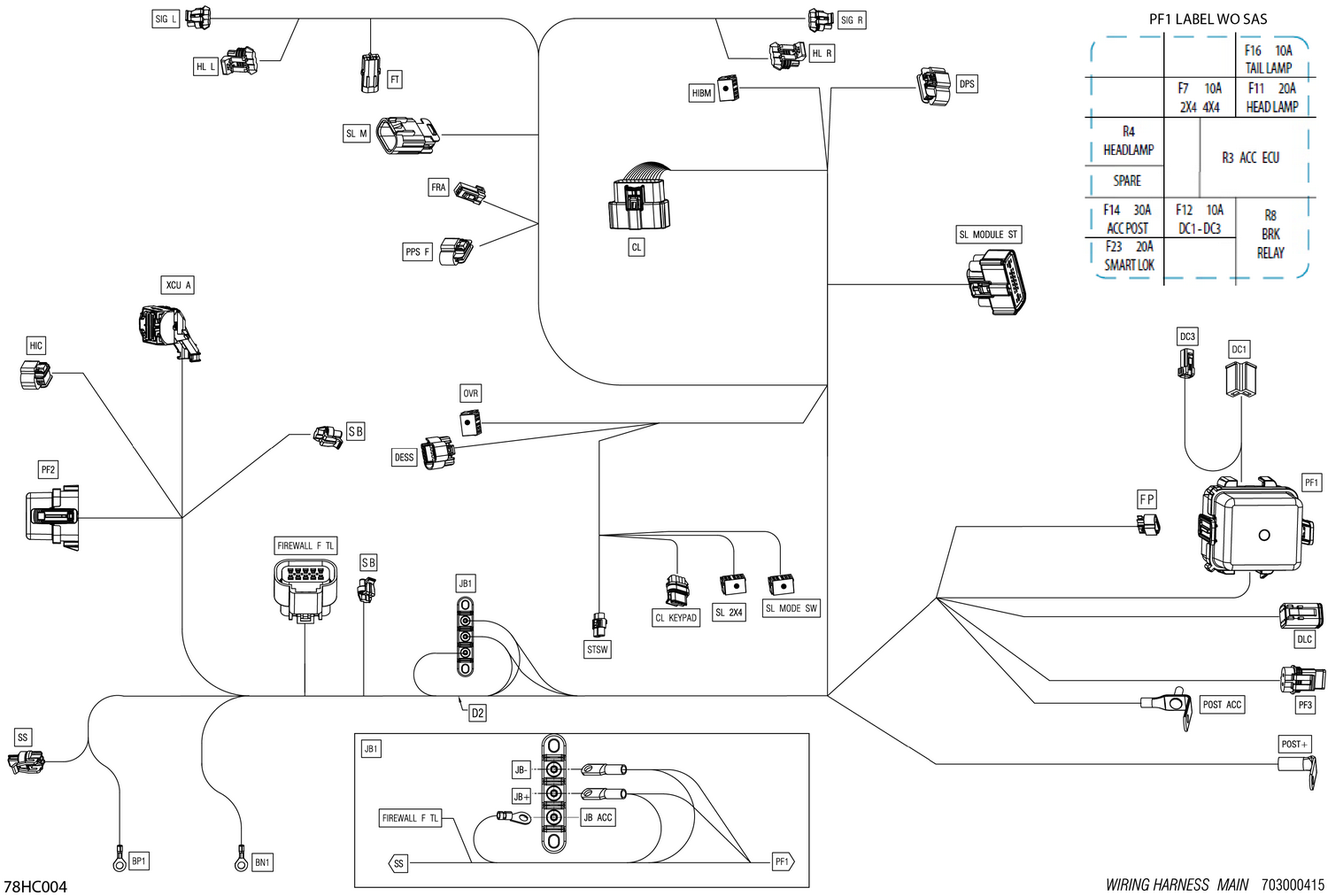 Assembly diagram