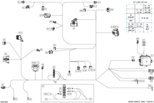 08- Electric - Main Harness - 710008828 Schematic