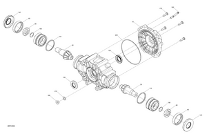 04- Drive - Rear Section - Middle Drive Unit Schematic