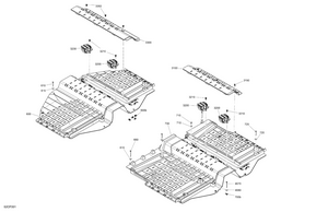 07- Cab Interior - Floor Schematic