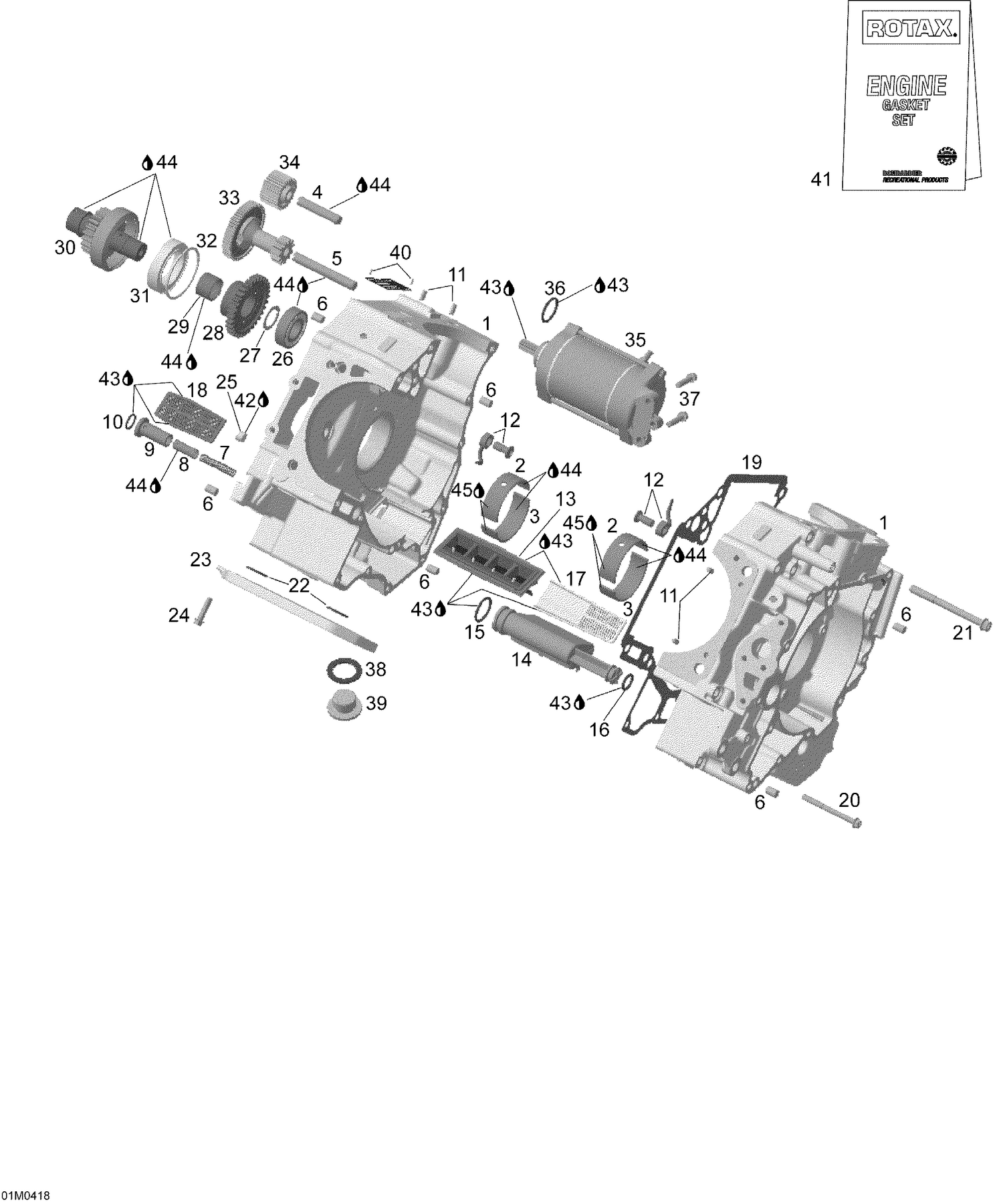 01- Crankcase