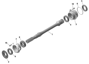 01- Rotax - Drive Shaft Schematic