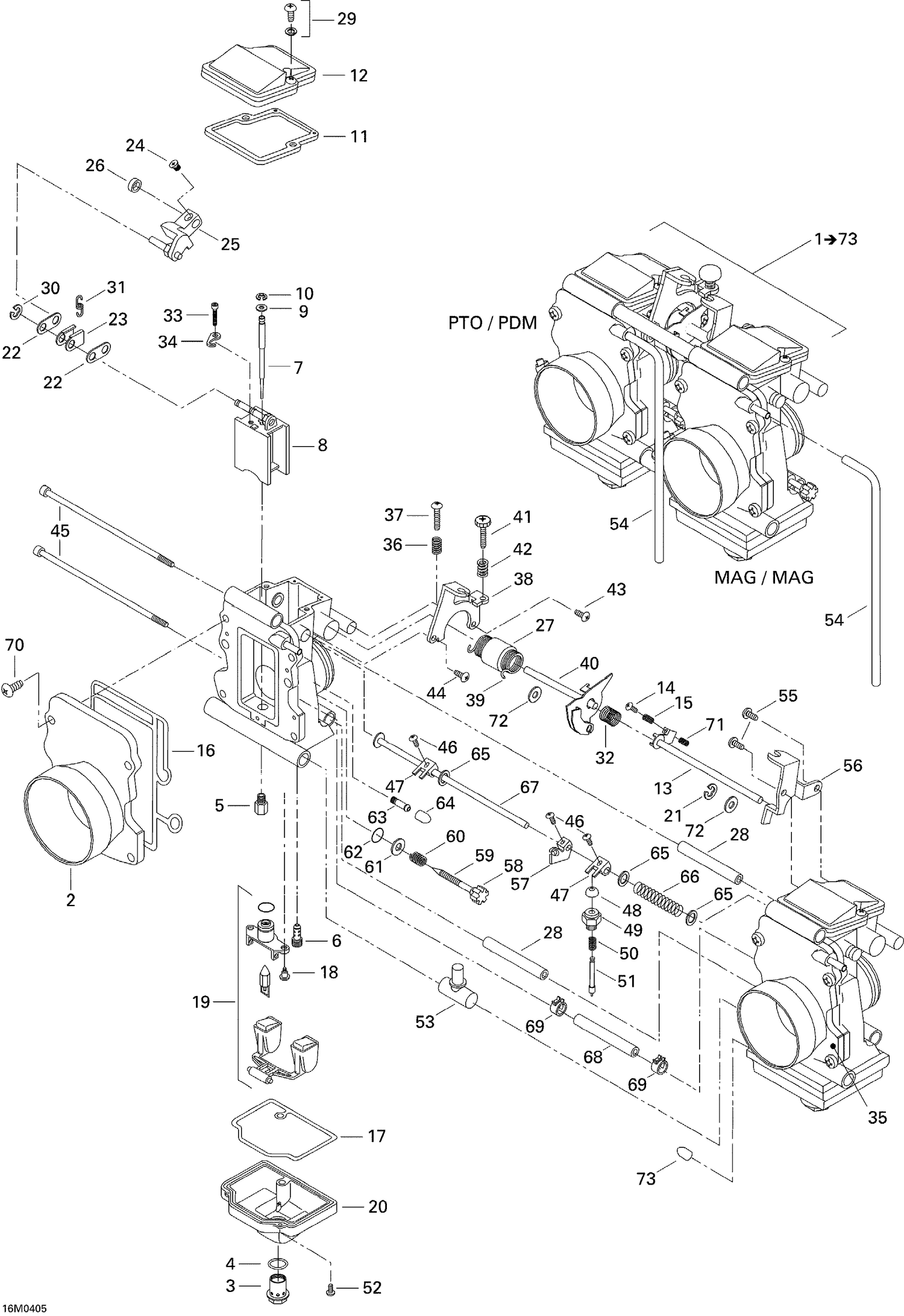 02- Carburetors (500 SS)