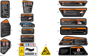 07- Body - Warning Decals Schematic