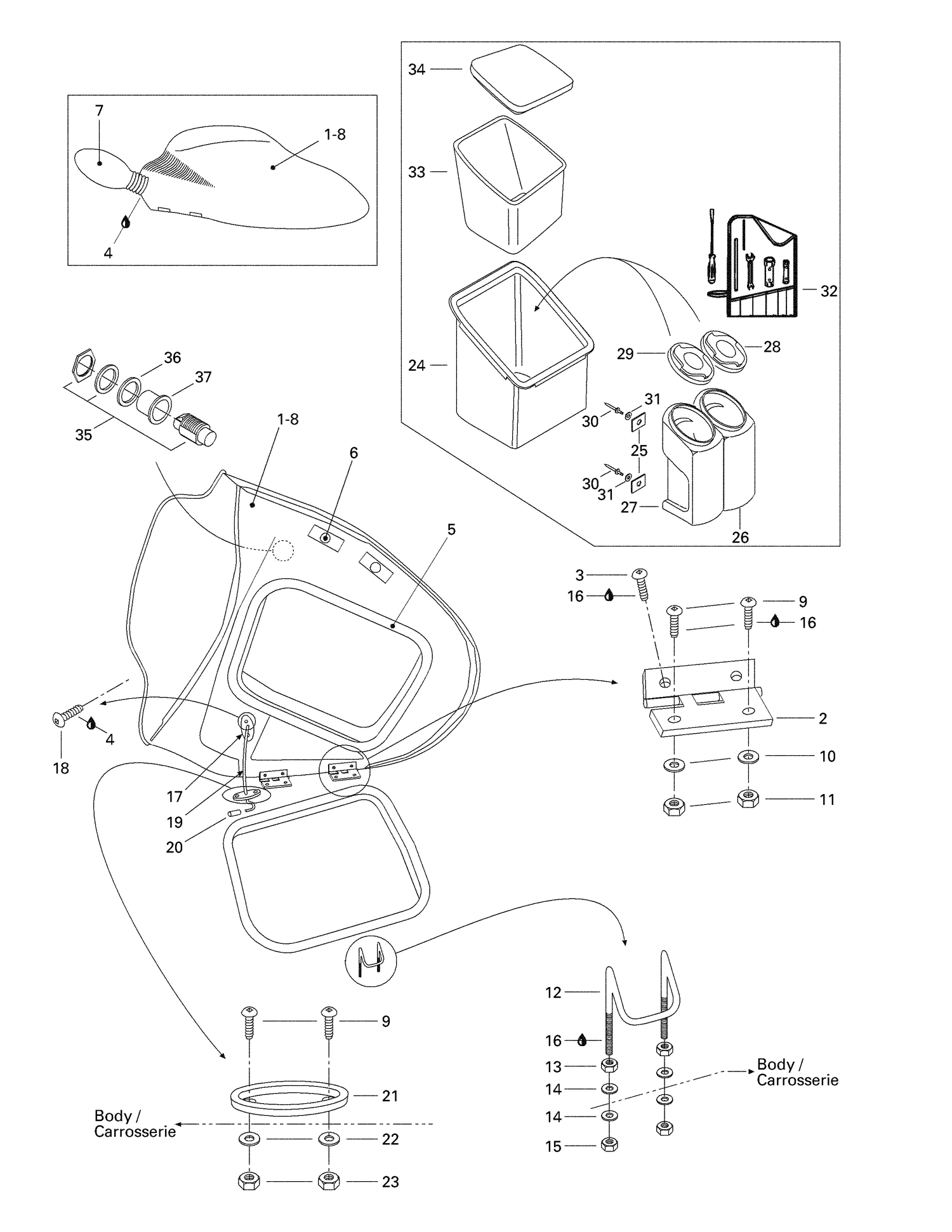Assembly diagram