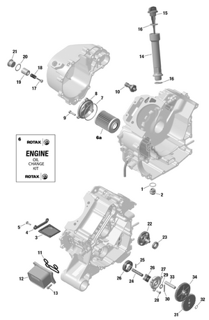 01- Rotax - Engine Lubrication Schematic