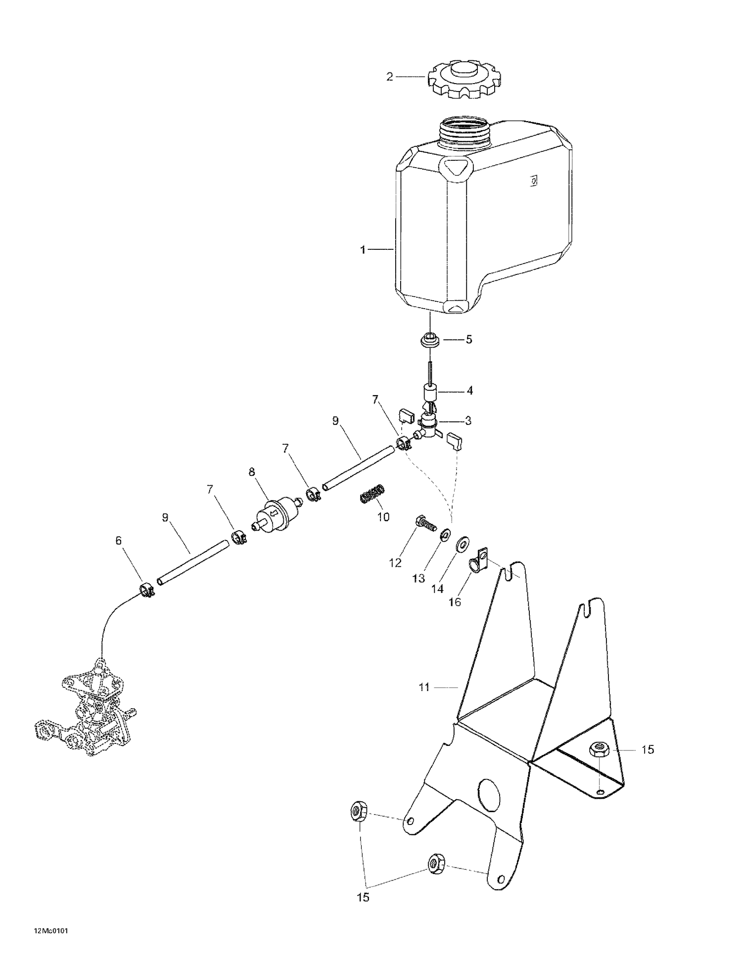 Assembly diagram